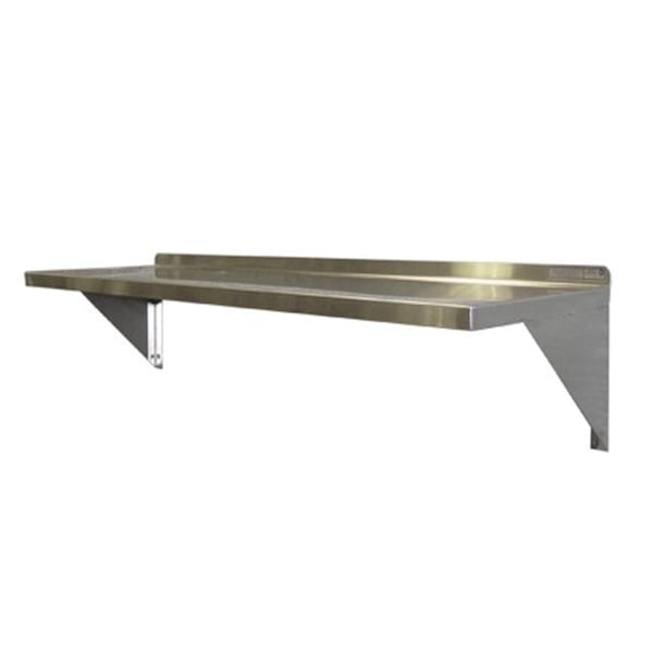 Prairie View Industries Prairie View WS1236 Aluminum Wall Mount Shelf - 12 x 12 x 36 in. WS1236 - main